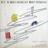 BACK YARD RECORDS RIFF-902 FOUR DRUMMERS DRUMMING 1990 LP